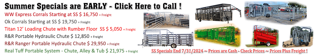 Summer Specials are EARLY - Click Here to Call !